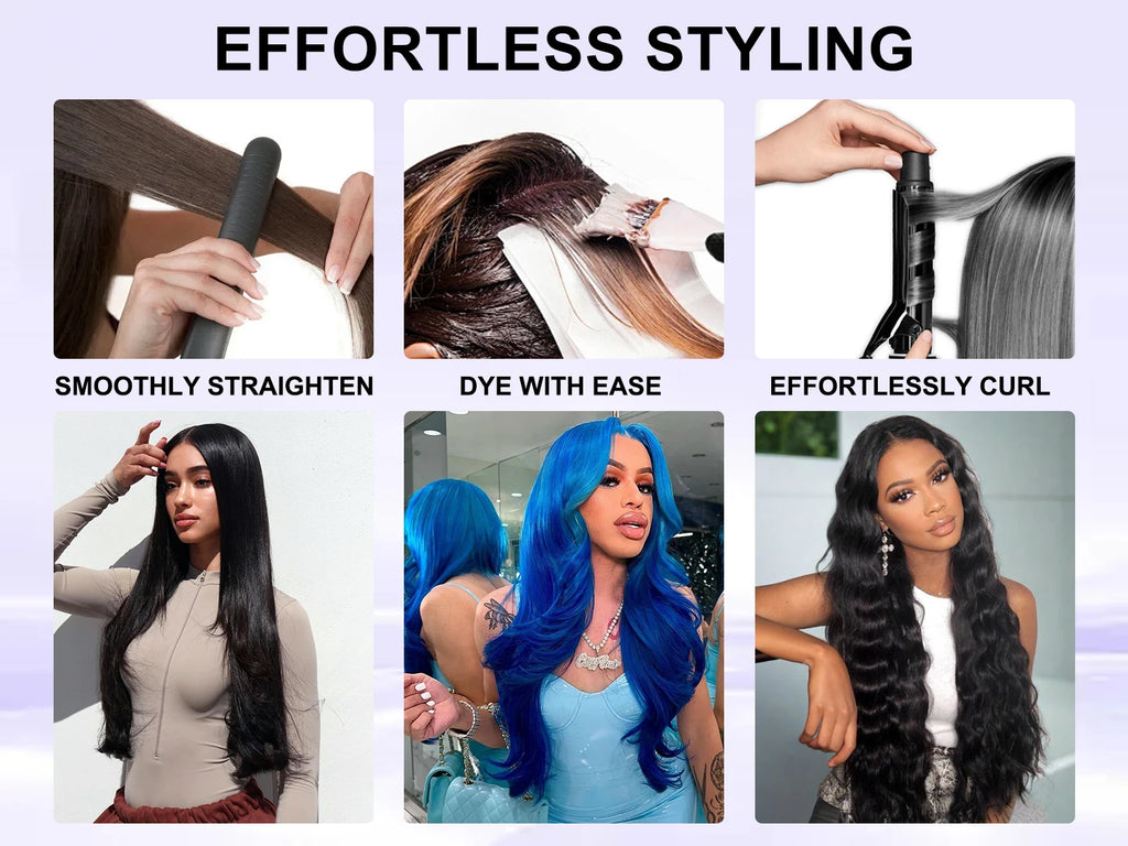 38 40 Inch Body Wave 13x6 Hd Lace Frontal Wig Human Hair For Black Women Brazilian Pre Plucked 13x4 Transparent Lace Front Wigs